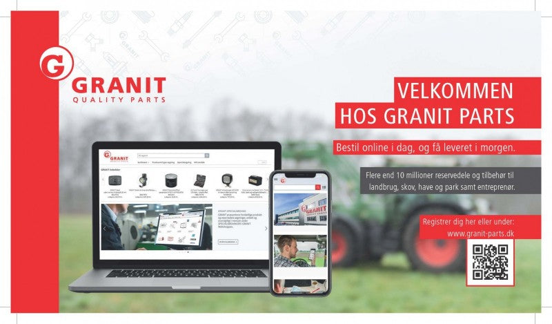 Køb reservedele online med Granit Parts