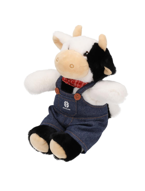 New Holland Plysko-ko – blød samlerfigur med gummibukser og logo | Perfekt til fans
