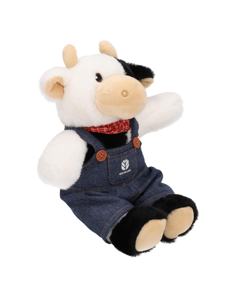 New Holland Plysko-ko – blød samlerfigur med gummibukser og logo | Perfekt til fans