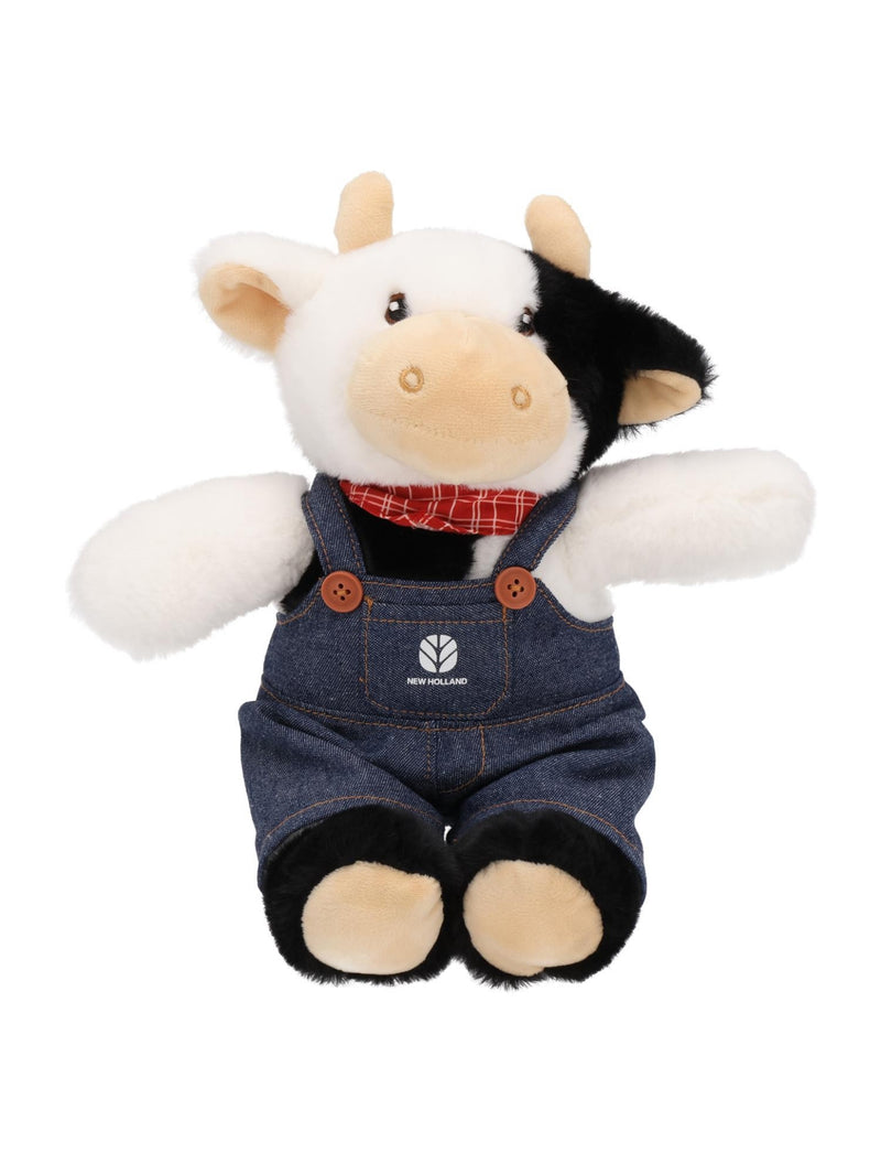 New Holland Plysko-ko – blød samlerfigur med gummibukser og logo | Perfekt til fans