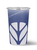 Farveskiftende New Holland krus – 450 ml, blå med logo | Dynamisk design