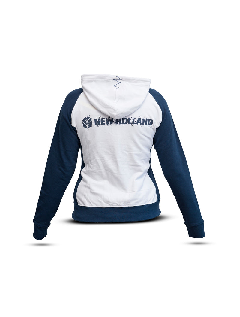 New Holland Sweatshirt til damer hvid/blå