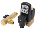 3/8" drænventil digital med rensesi 16bar 230v