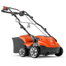 Husqvarna Plænelufter 38 cm, 2-i-1 vertikalskærer og mosrive, m/ledning