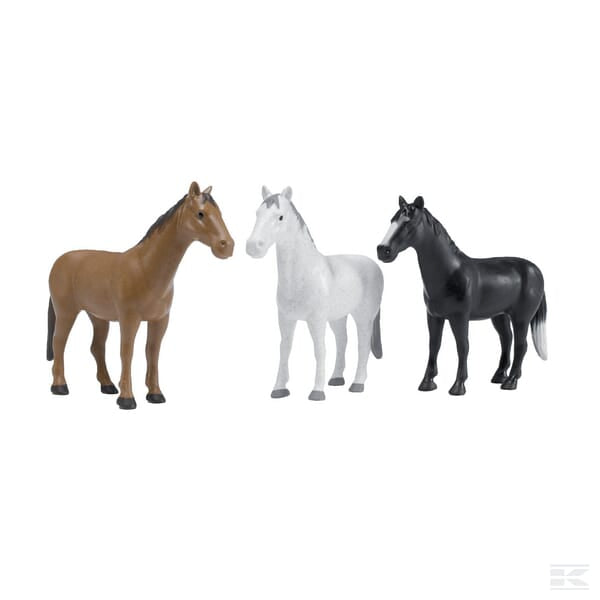 1. Sæt =1 pk med 16 heste. 3 Farver