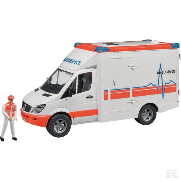 MB Sprinter ambulance inkl. chauffør